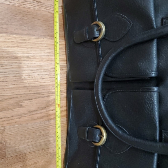 Paul Sebastian Large Black Travel  Bag NWOT - Picture 7 of 10